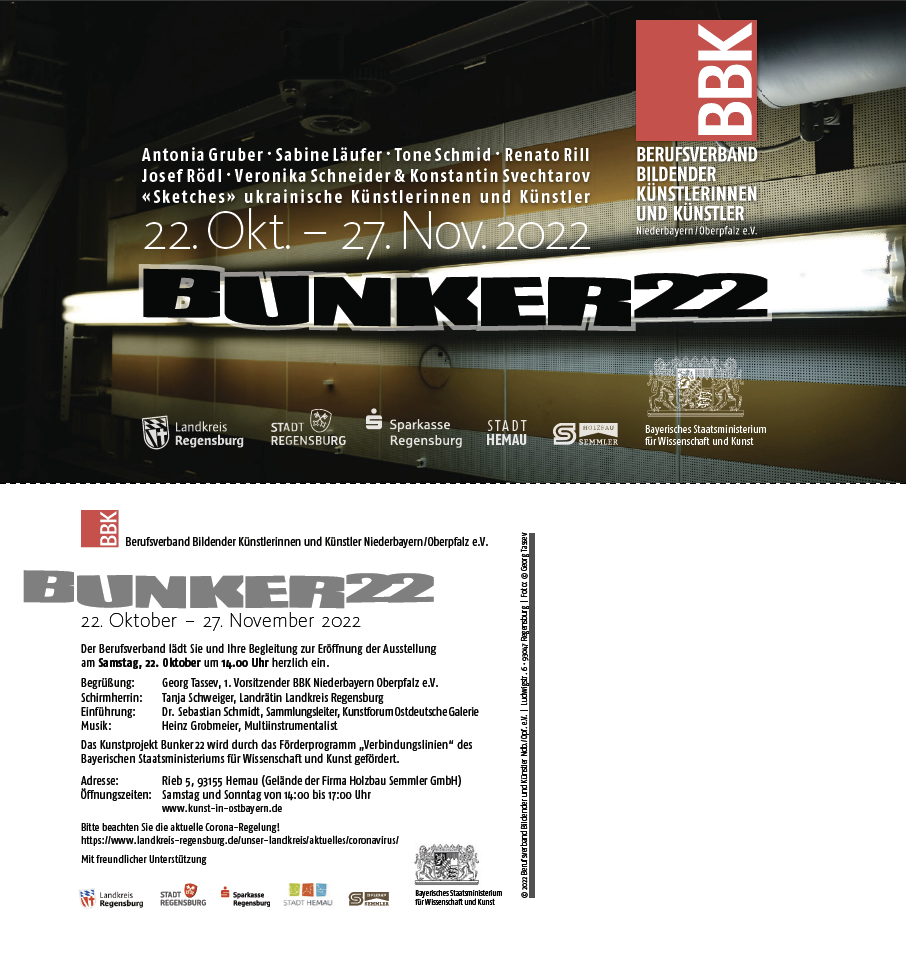 Bunker22 22.10.2022 - 27.11.2022