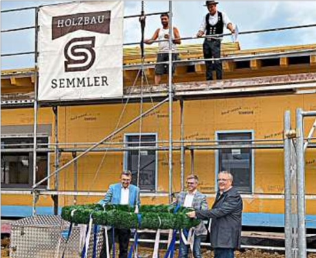 Das Kinderhaus in Hemau feiert Richtfest!