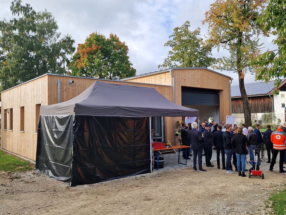 Neue BRK Rettungswache in Waltenhofen feierlich eingeweiht