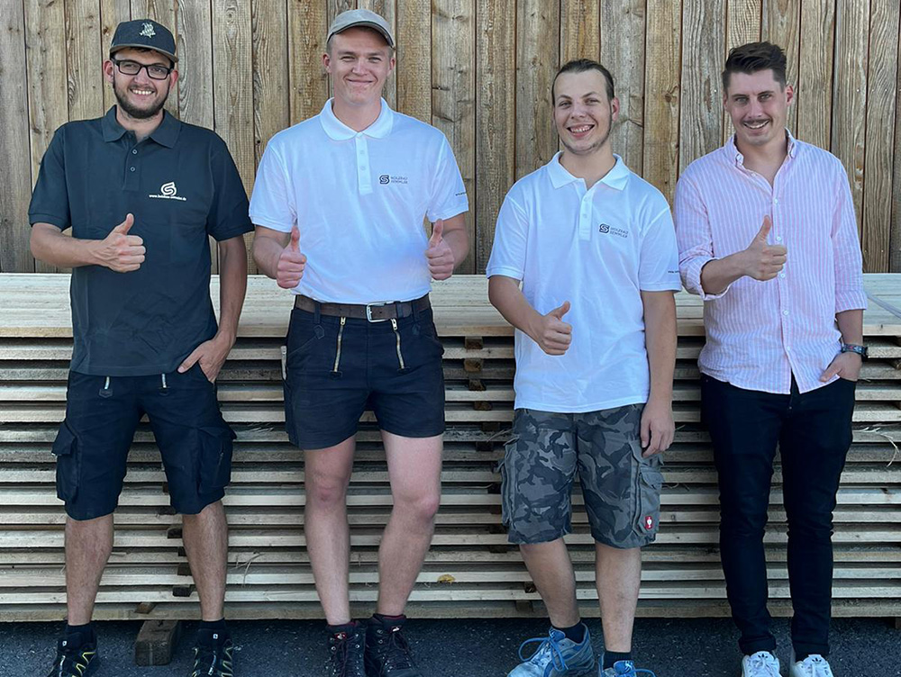 Ausbildungsstart bei Holzbau Semmler