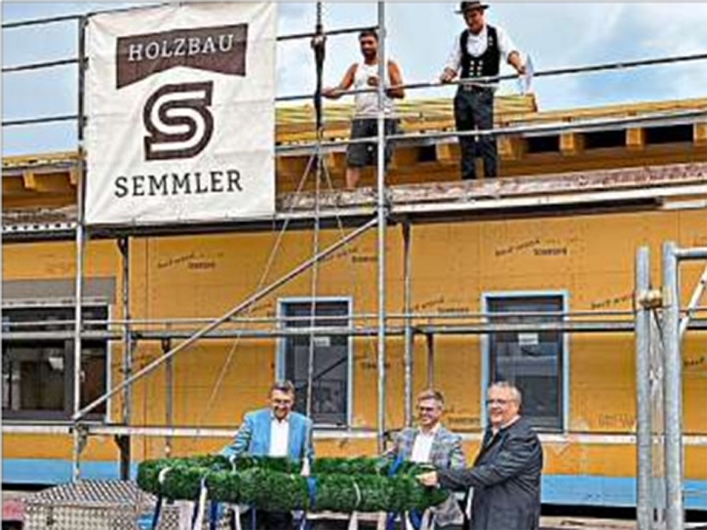 Das Kinderhaus in Hemau feiert Richtfest!