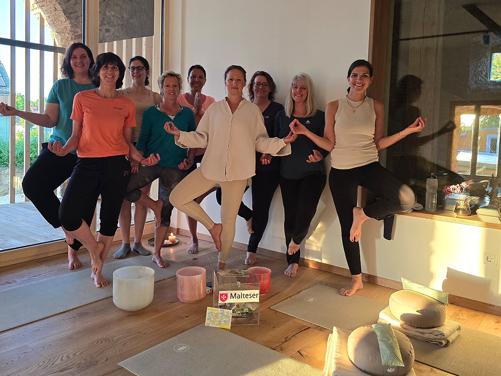 Yoga für den guten Zweck